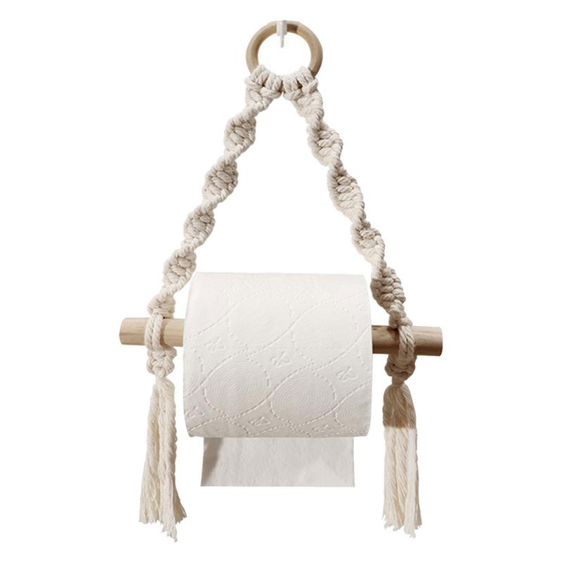 Home Bathroom Paper Towel Dispenser - Hand Geweven Wc Papier Houder Bohemian