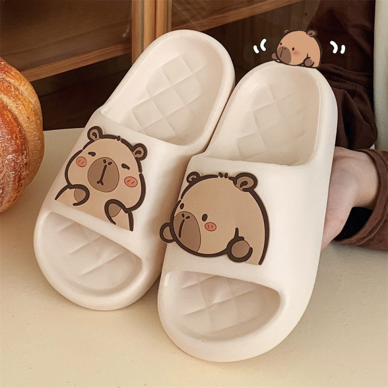 Your Home Bathroom - Vrouwen Slippers Leuke Capybara Huis Slippers