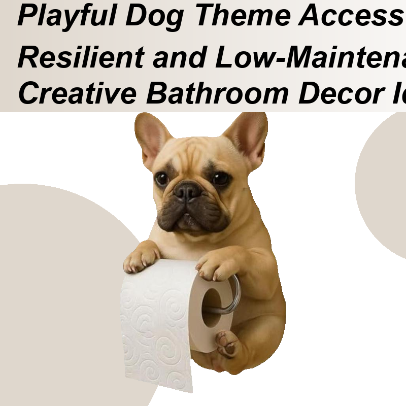 Home Bathroom Paper Towel Dispenser - Leuke papieren handdoekhouder grappige hond papieren