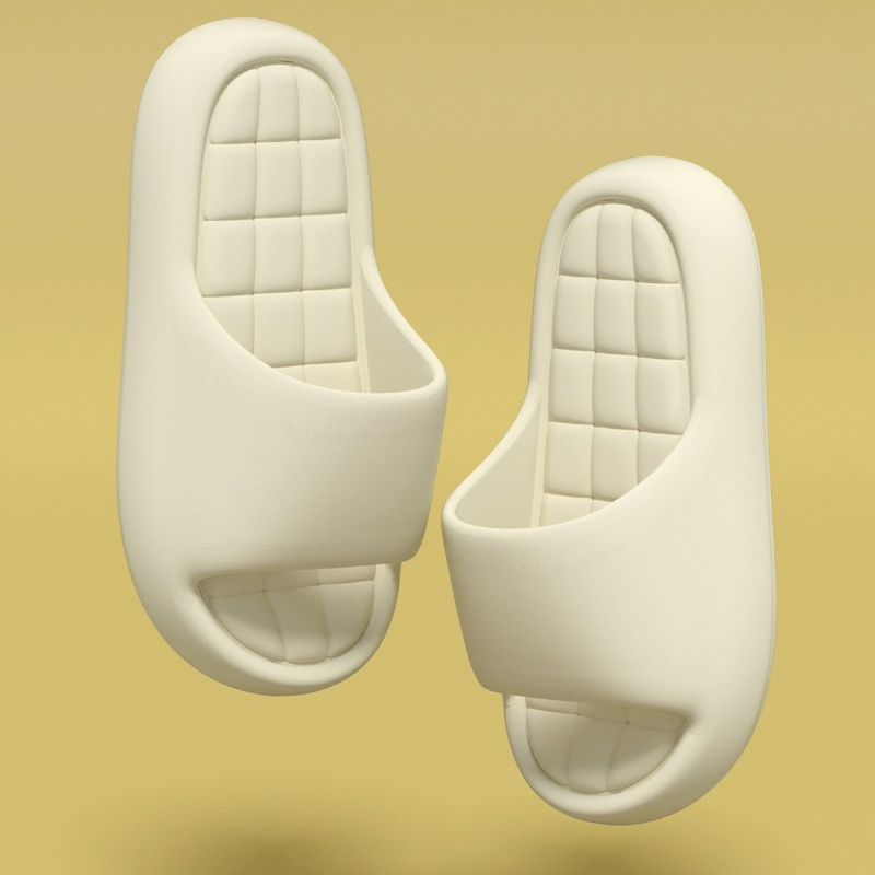 Your Home Bathroom - Wolkenzachte dames pantoffels, geruite zomer sandalen,