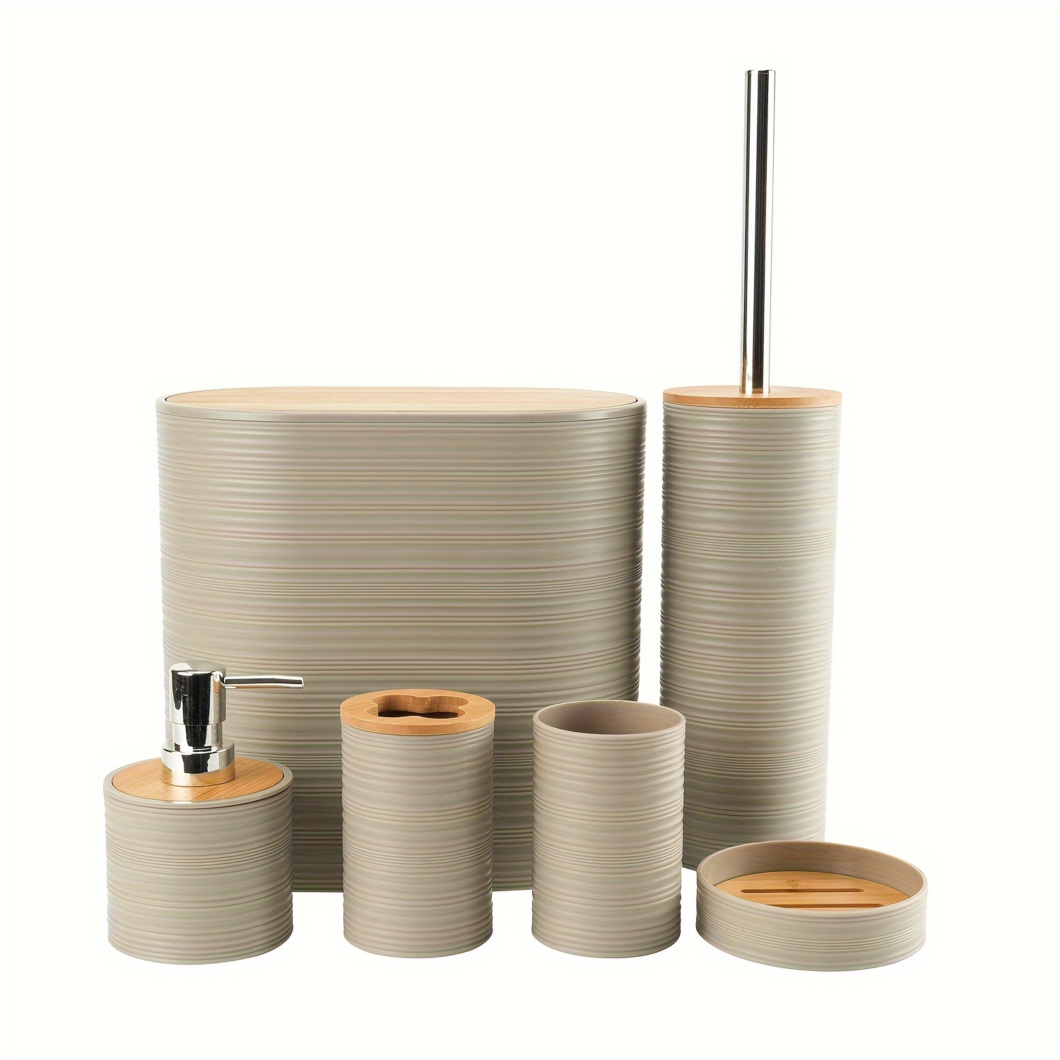 Zara Home Bathroom Set - 6 stks/set Badkamer Accessoires Set Housewarming