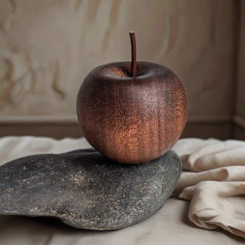 1 STKS Houten Appelvormige Ess - Home Bathroom Decor recensie en prijs