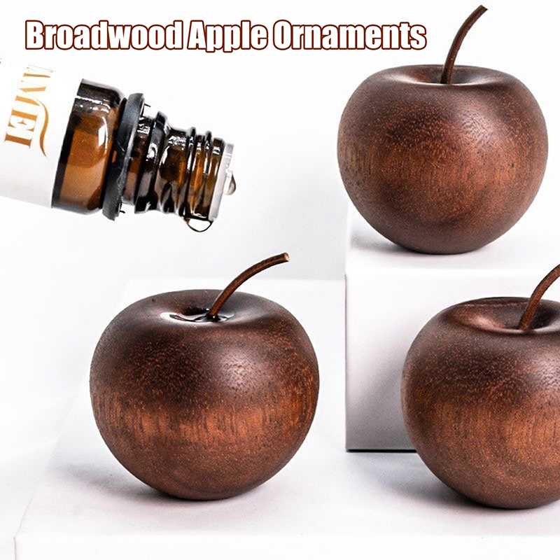 1 STKS Houten Appelvormige Ess - Home Bathroom Decor recensie en prijs