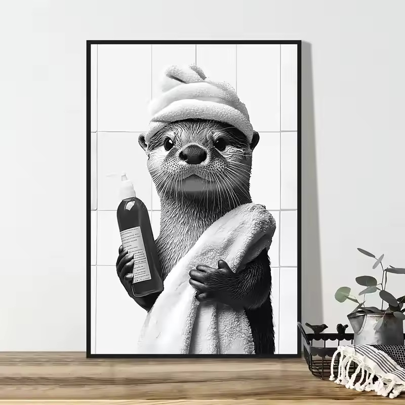 Dier Badkamer Toiletpapier Can - Home Bathroom Wallpaper recensie en prijs