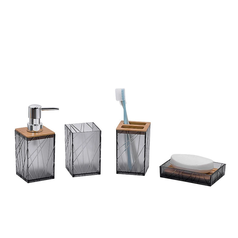 4-delige badkameraccessoires,  - Zara Home Bathroom Set recensie en prijs