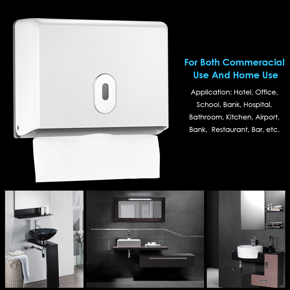 Abs Materiaal Rechthoekige Wan - Home Bathroom Paper Towel Dispenser recensie en prijs