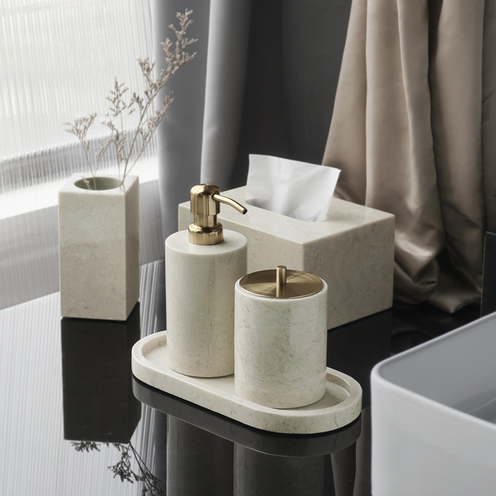 Crema Nuova natuurlijke marmer - Zara Home Bathroom Set recensie en prijs