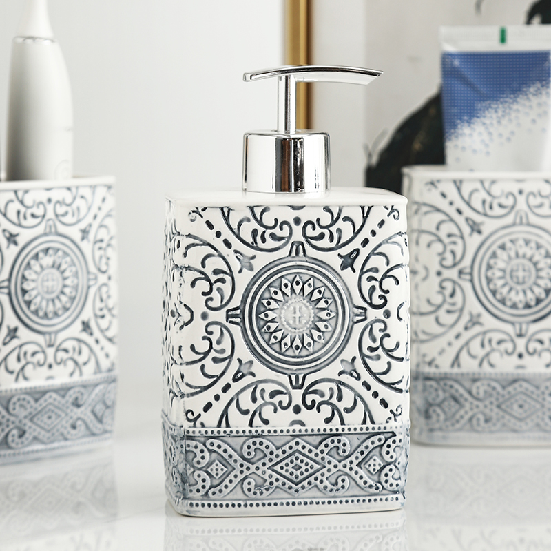 Moderne Keramische Lotion Fles - Zara Home Bathroom Set recensie en prijs