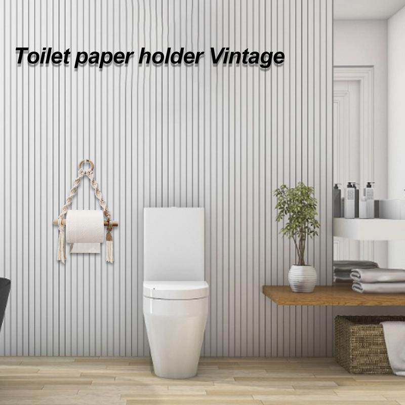 Hand Geweven Wc Papier Houder  - Home Bathroom Paper Towel Dispenser recensie en prijs