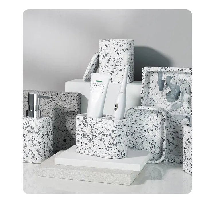 Natuursteen Zeepdispenser Badk - Zara Home Bathroom Set recensie en prijs