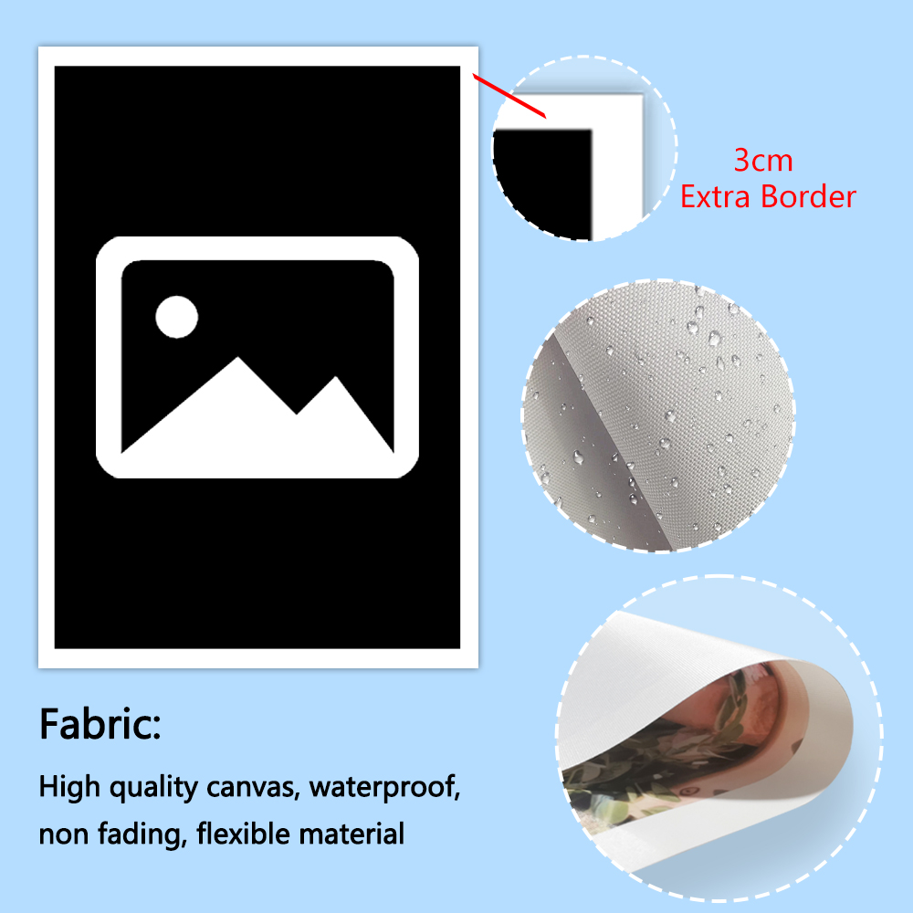 1Pc op maat gemaakte canvaspri - Home Bathroom Decor recensie en prijs