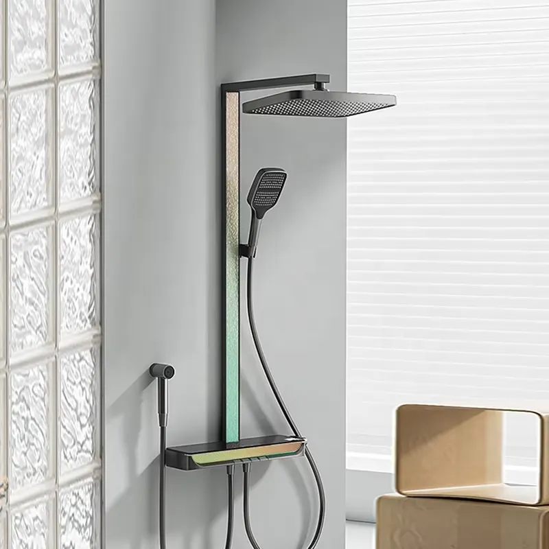 Messing digitale watervaldouch - Home And Bathroom recensie en prijs