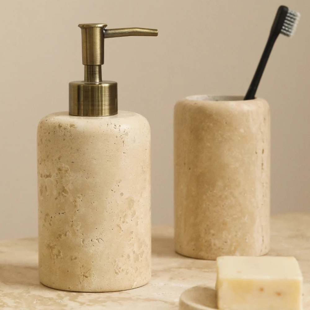 Nordic Cave Stone Badkamer Sui - Zara Home Bathroom Set recensie en prijs