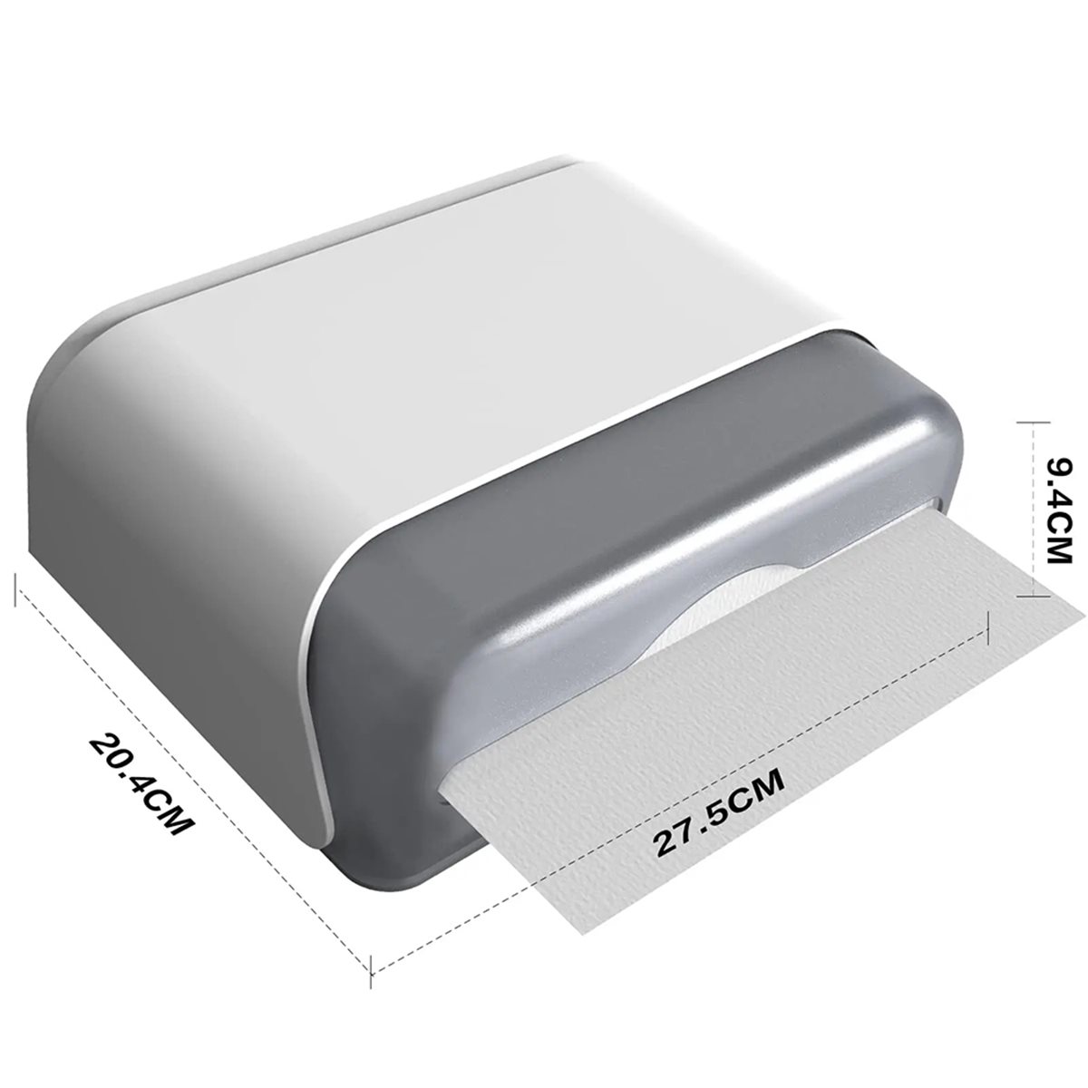 Papieren handdoekdispenser voo - Home Bathroom Paper Towel Dispenser recensie en prijs