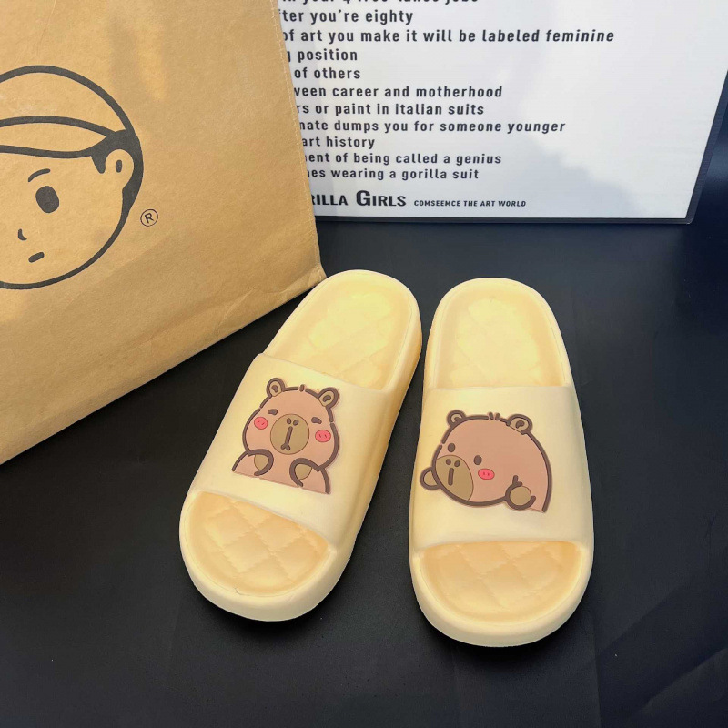 Vrouwen Slippers Leuke Capybar - Your Home Bathroom recensie en prijs