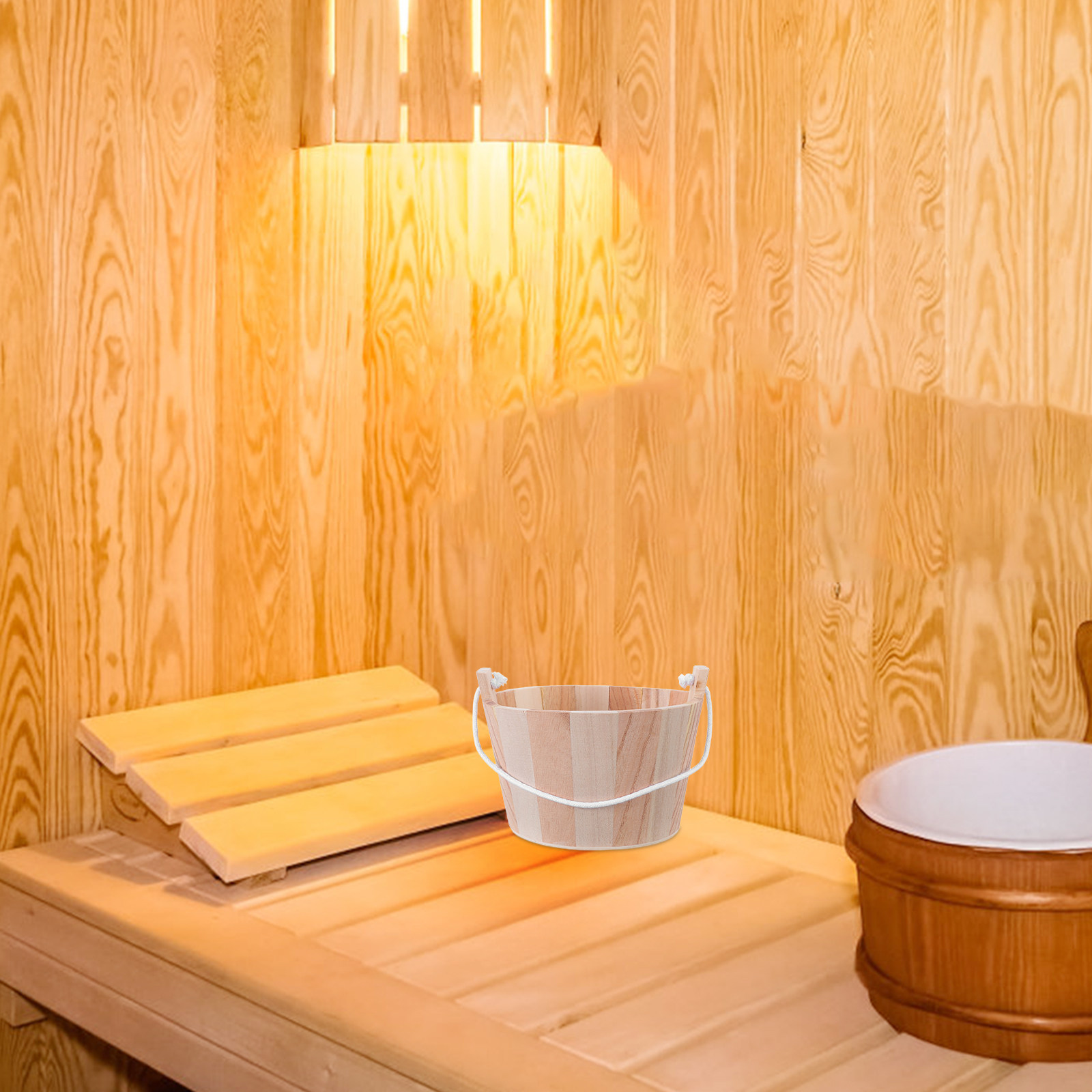 Premium natuurlijke houten sau - Home Bathroom With Sauna recensie en prijs