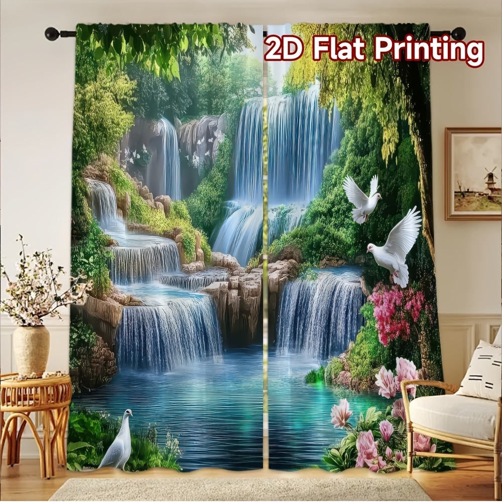 2D plan - 2-delige set, gordij - Home Bathroom Plan recensie en prijs