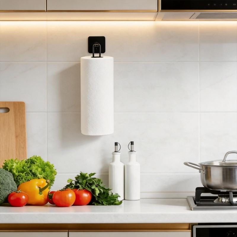 Luxe wandgemonteerde toiletpap - Home Bathroom Wallpaper recensie en prijs