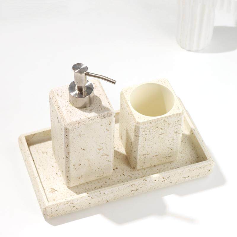 Zand en grind hars handdesinfe - Zara Home Bathroom Set recensie en prijs