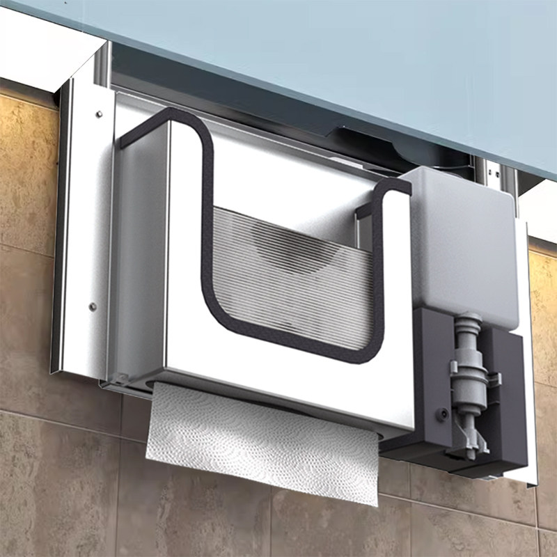 RVS verborgen papieren handdoe - Home Bathroom Paper Towel Dispenser recensie en prijs