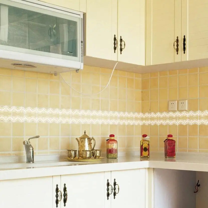 Zoete Kant Ontwerp Behang Gren - Home Bathroom Wallpaper recensie en prijs