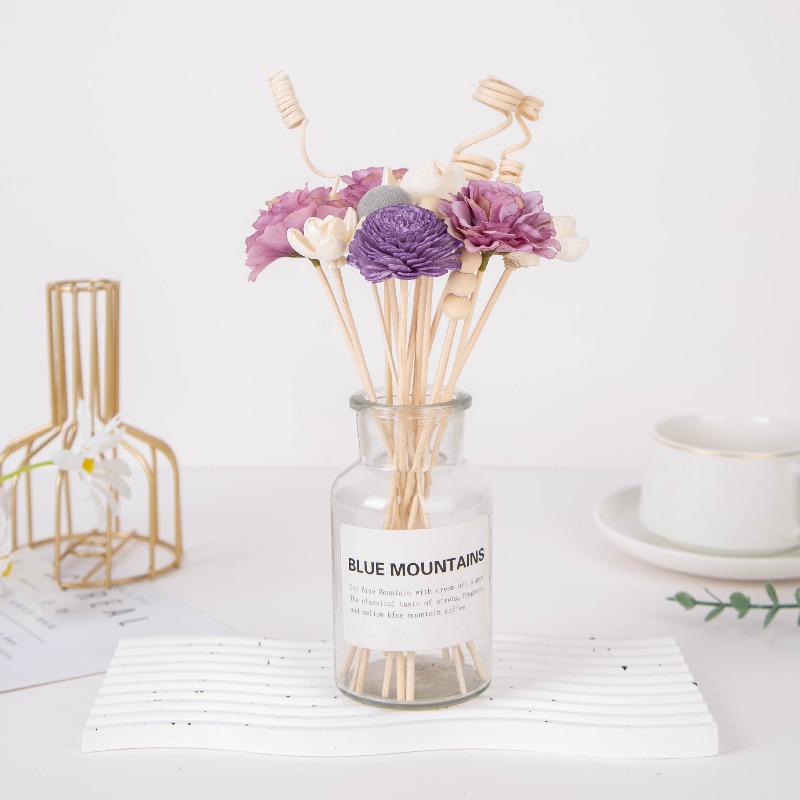 Rotan stokken en Sola bloemen  - Home One Bathroom recensie en prijs